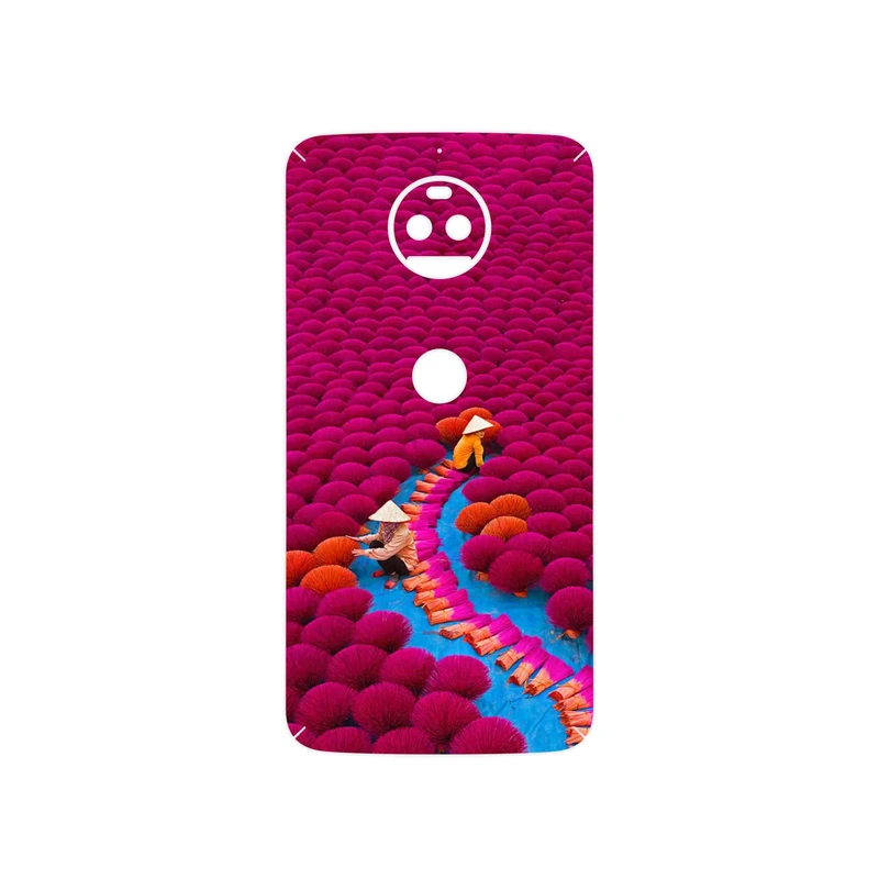 برچسب پوششی ماهوت مدل Vietnam Incense Wood Farms مناسب برای گوشی موبایل موتورولا Moto G5S Plus