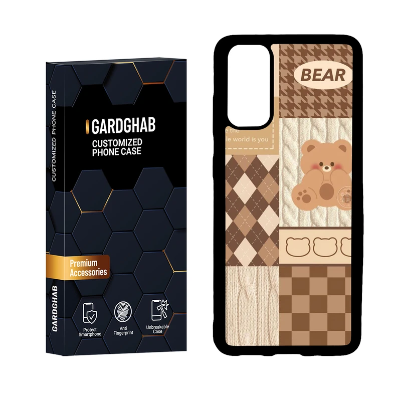 کاور گارد قاب مدل دور ژله ای فانتزی مناسب برای گوشی موبایل سامسونگ Galaxy S20