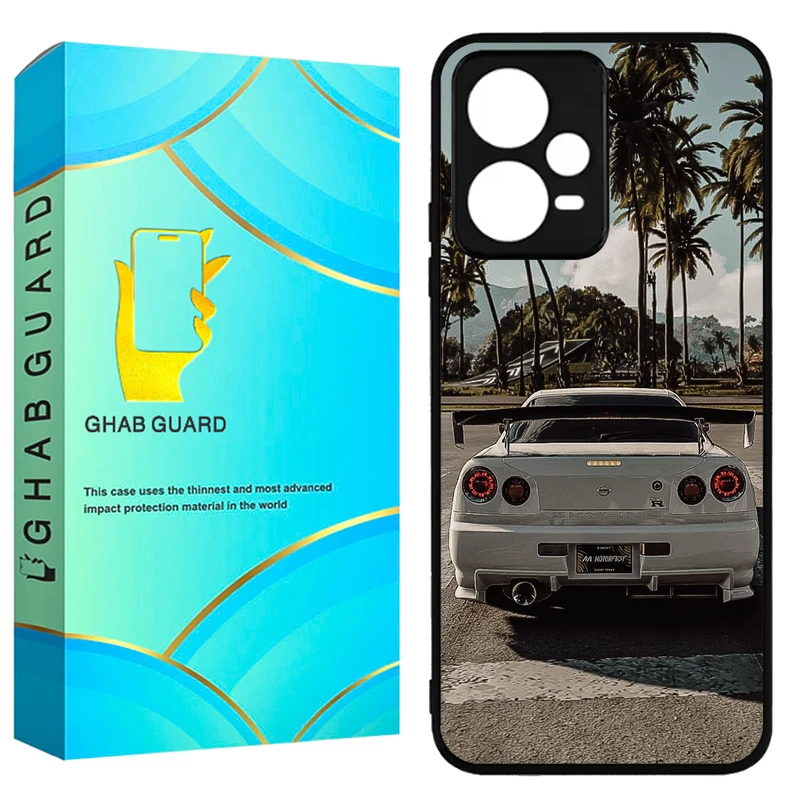 کاور قاب گارد طرح ماشین مدل X5GCH مناسب برای گوشی موبایل شیائومی Poco X5 Pro 5G