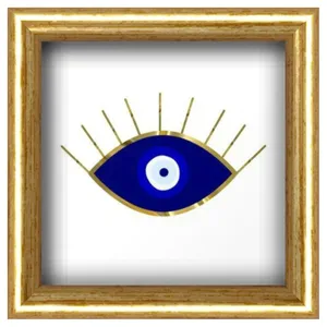 تابلو ویترای طرح چشم نظر کد 433