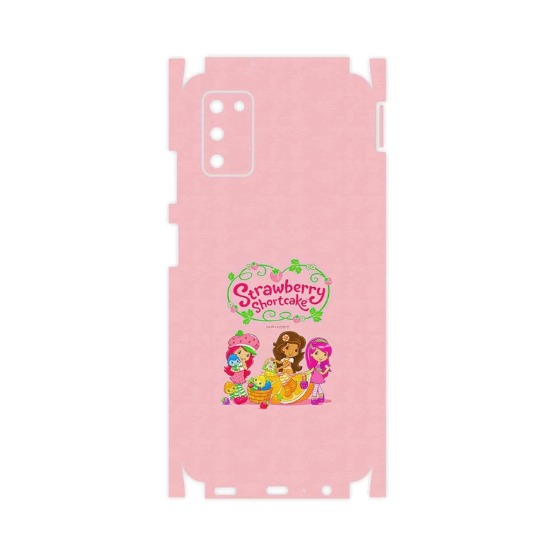 برچسب پوششی ماهوت مدل Strawberry Shortcake-FullSkin مناسب برای گوشی موبایل سامسونگ Galaxy A03S