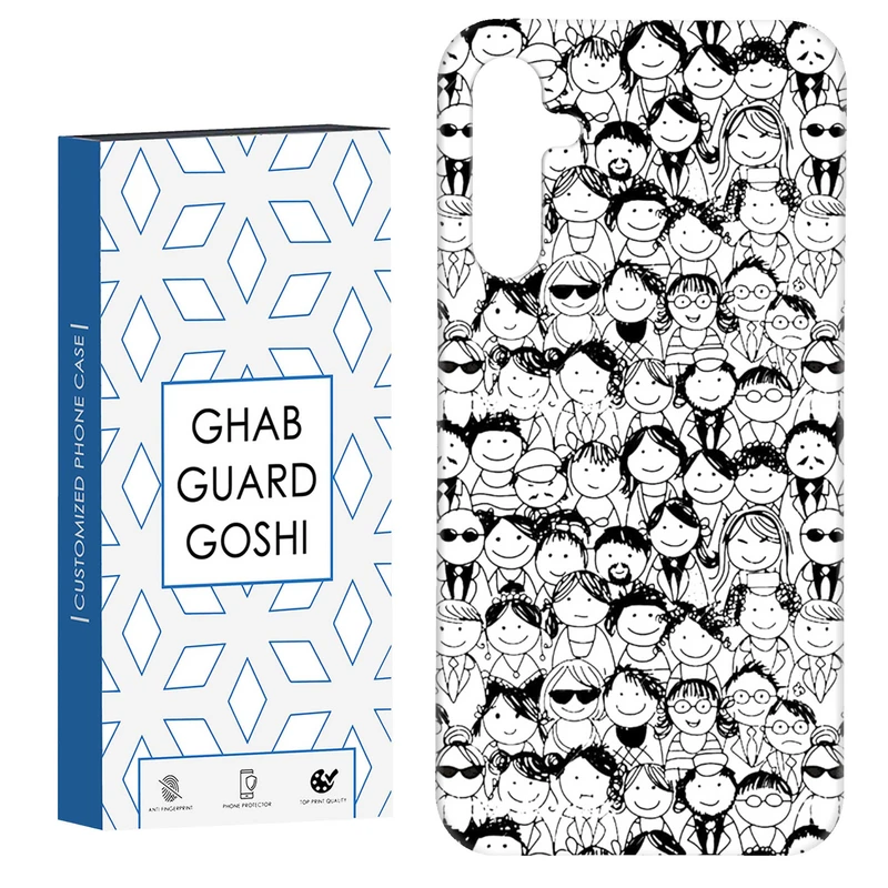 کاور قاب گارد گوشی طرح آدمک کد Dimo-076 مناسب برای گوشی موبایل سامسونگ Galaxy A14