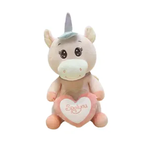 عروسک مدل یونی کرن ارتفاع 60 سانتی متر