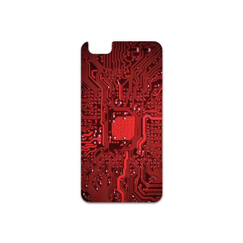 برچسب پوششی ماهوت مدل Red Printed Circuit Board مناسب برای گوشی موبایل آنر 4X