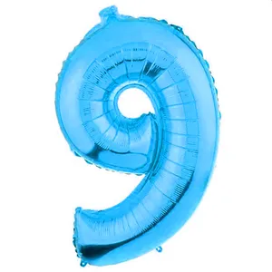 بادکنک فویلی سورتک مدل عدد نه پلاس کد STFN05 