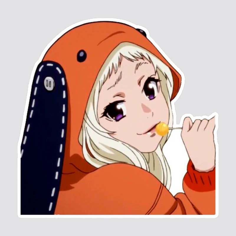استیکر لپ تاپ پیکسل میکسل مدل انیمه kakegurui کد 2