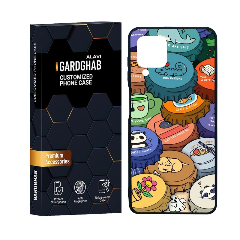 کاور گارد قاب علوی مدل دور ژله ای کارتونی و انیمه مناسب برای گوشی موبایل سامسونگ Galaxy M22 4G