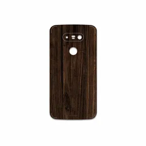 MAHOOT Dark Walnut Wood Cover Sticker for LG G5