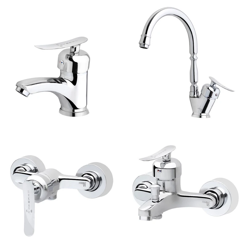 ست شیرآلات حکمت نشان مدل دالیا