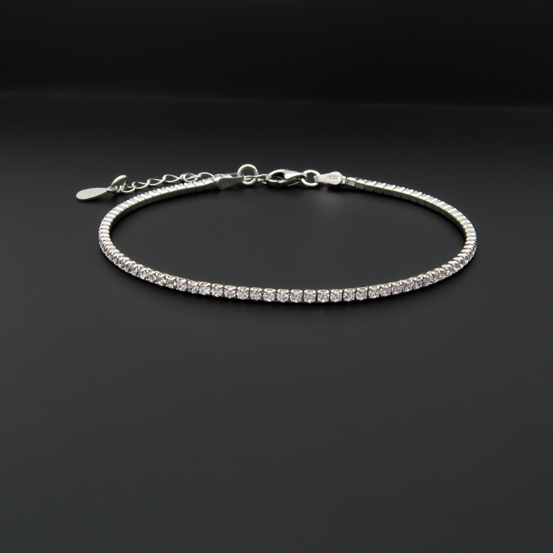 دستبند نقره زنانه مانچو کد bs015 دستبند نقره زنانه مانچو کد bs015