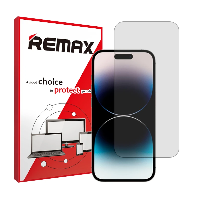 محافظ صفحه نمایش شفاف ریمکس مدل HyGEL مناسب برای گوشی موبایل اپل iPhone 14 Pro Max