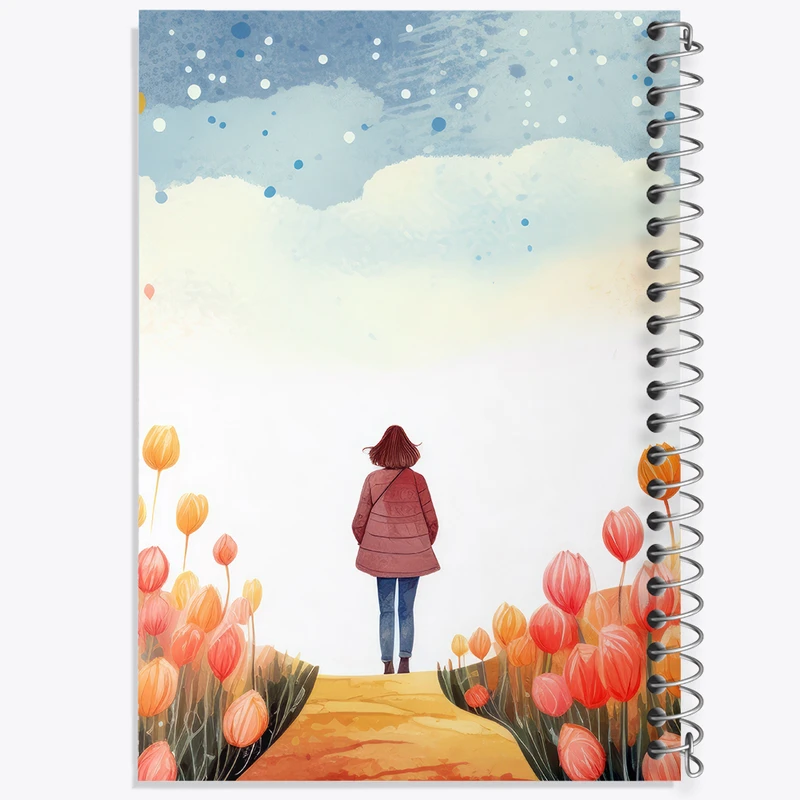 دفتر نقاشی 50 برگ خندالو طرح دخترانه کد N2388