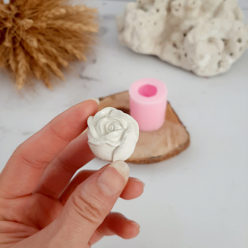 قالب شمع مدل رز وارمری