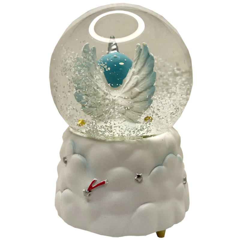 گوی موزیکال مدل پمپی فرشته مهربون طرح Angel کد PB4260 گوی موزیکال مدل پمپی فرشته مهربون طرح Angel کد PB4260