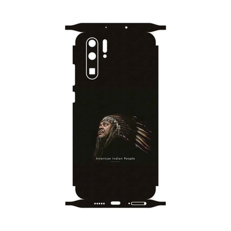 برچسب پوششی ماهوت مدل Portrait of an Indian Man-FullSkin مناسب برای گوشی موبایل هوآوی P30 Pro