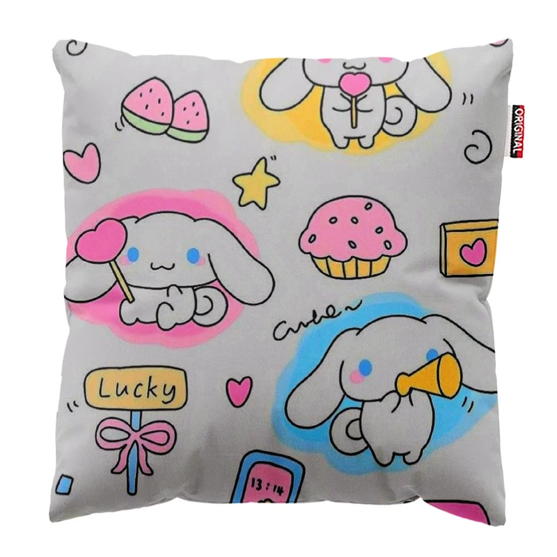 کوسن پاد آفرین طرح کارتونی بچگانه سینامورول کد 2933 سایز 30*30 سانتی متر