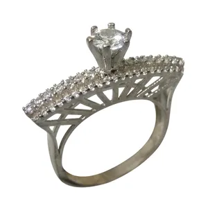 انگشتر نقره زنانه مدل pdby-100003-35