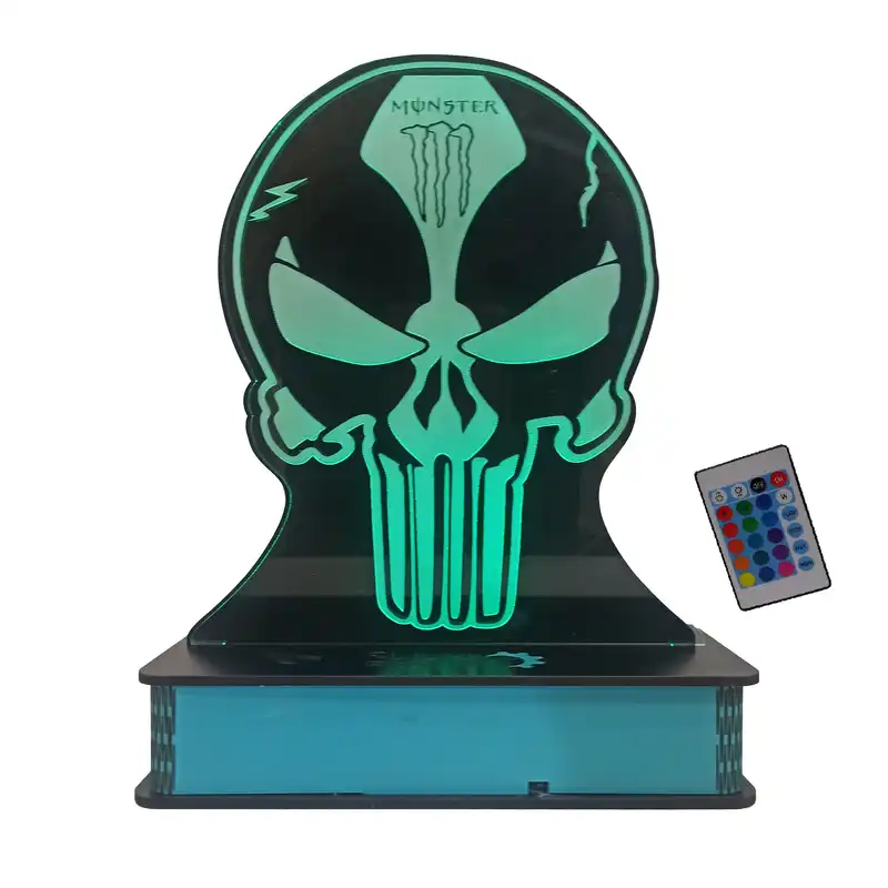 چراغ رومیزی مدل اسکلت