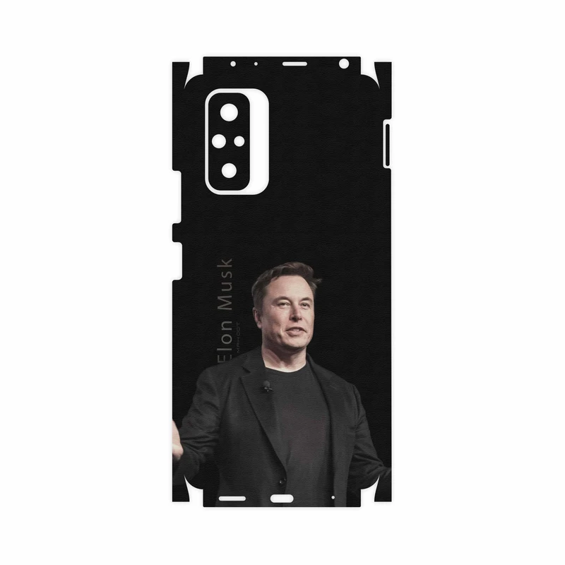 برچسب پوششی ماهوت مدل Elon-Musk-FullSkin مناسب برای گوشی موبایل شیائومی Redmi Note 10 Pro