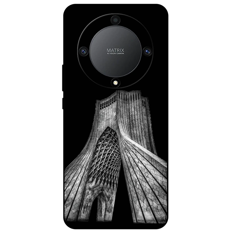 کاور مگافون طرح برج آزادی مدل 8263 مناسب برای گوشی موبایل آنر X9A     