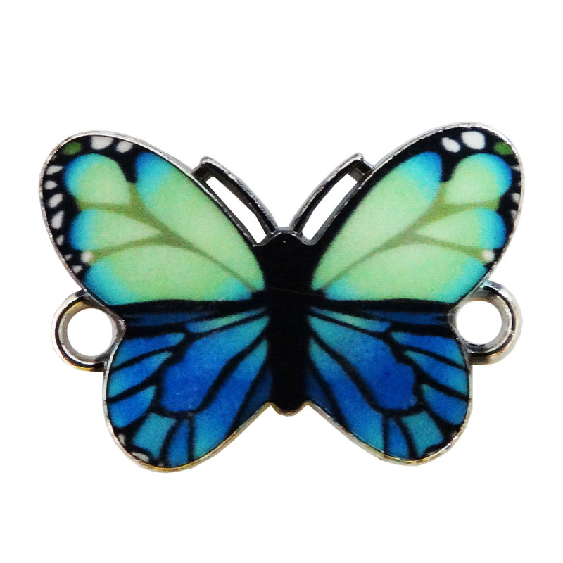 آویز گردنبند دخترانه مدل پروانه کد AD 655