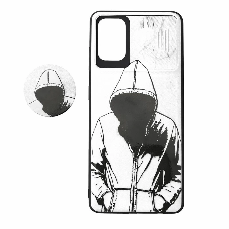 کاور مدل 01 مناسب برای گوشی موبایل سامسونگgalaxy A51 به همراه پاپ سوکت