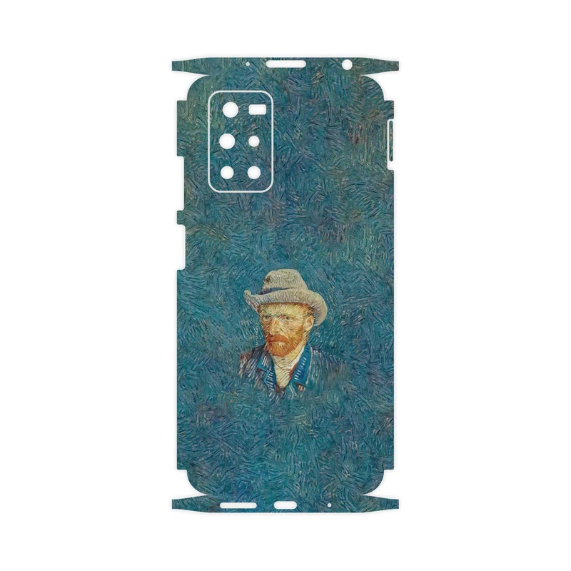برچسب پوششی ماهوت مدل Self portrait with a gray felt hat-FullSkin مناسب برای گوشی موبایل شیائومی Redmi Note 11 4G