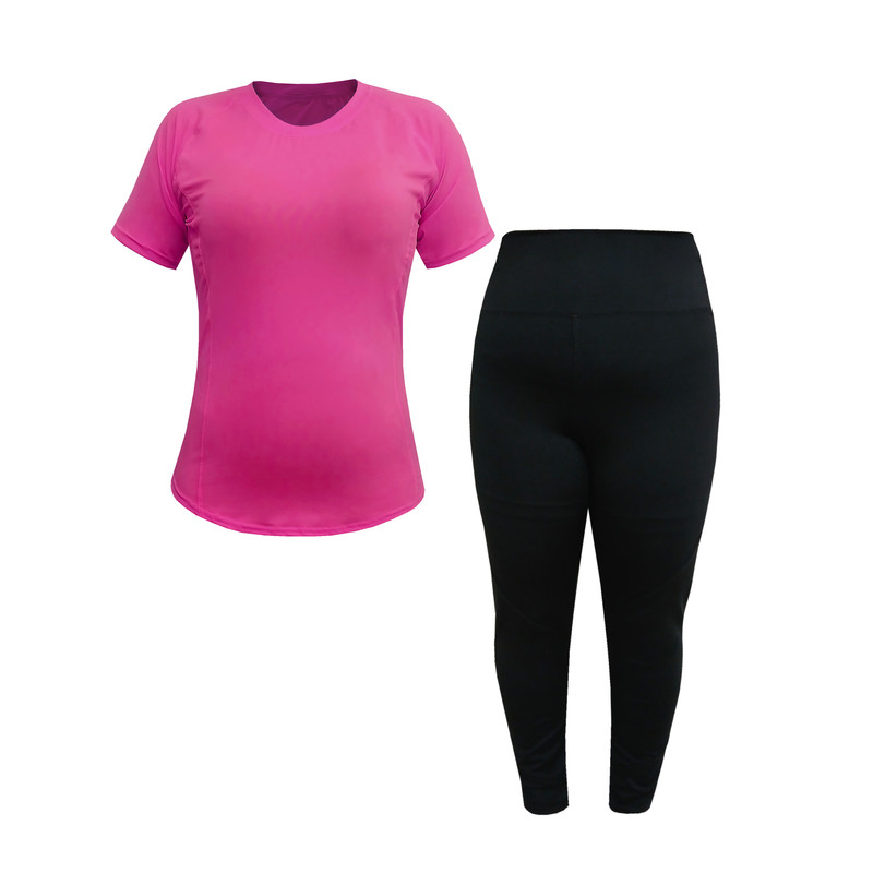 ست تی شرت و شلوار ورزشی زنانه مدل sade کد 78797