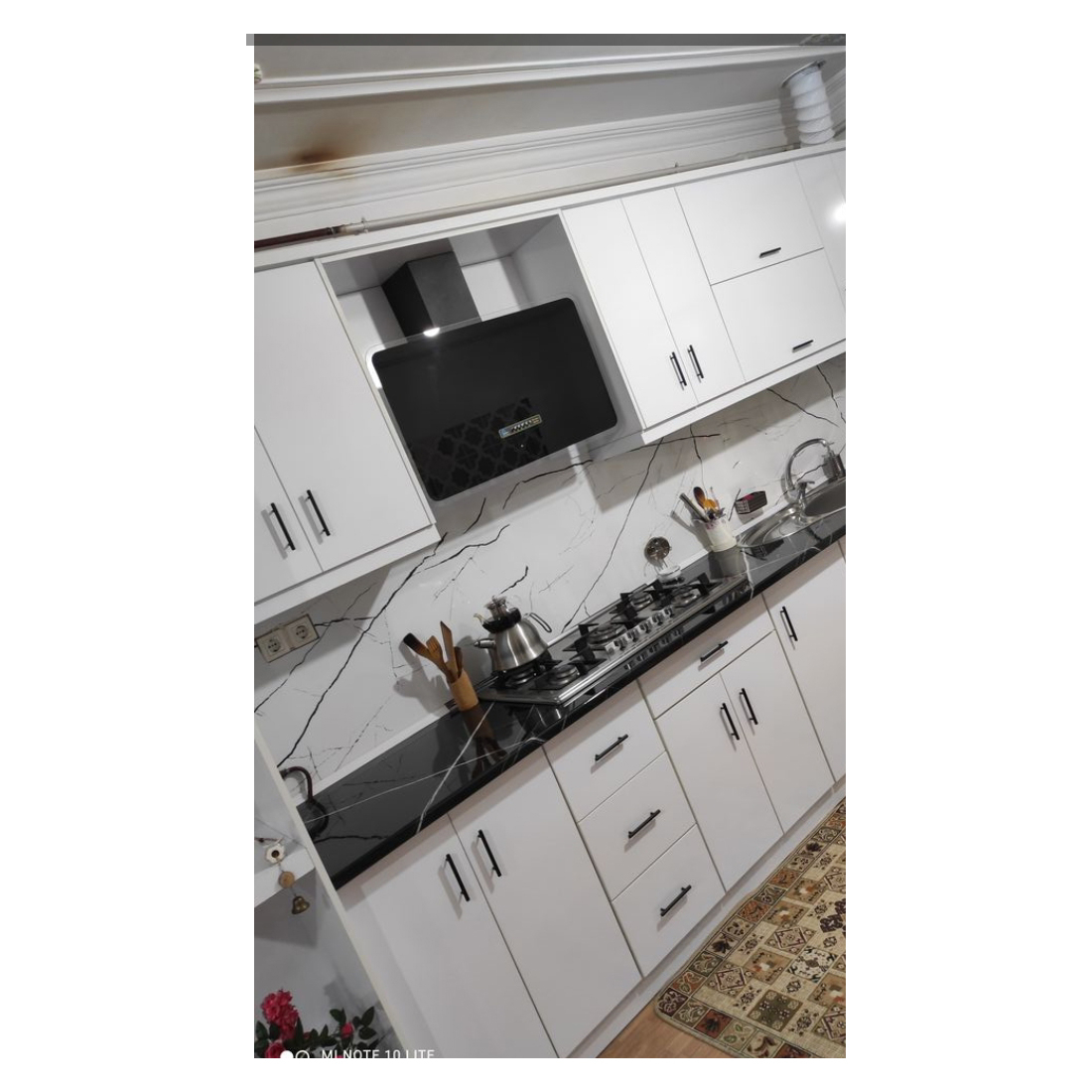 دستگیره کابینت و کمد مدل میله ای کد HG10 بسته 2 عددی