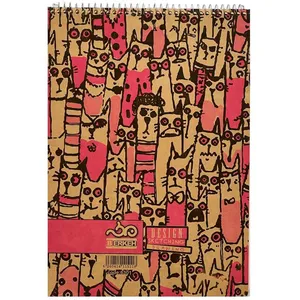 دفتر طراحی 60 برگ برکه سایز A4 کد 6301