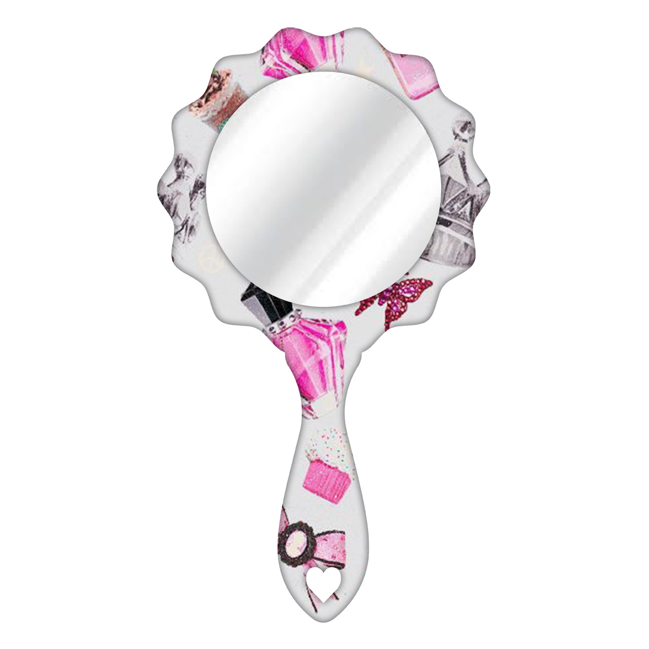 آینه آرایشی مدل فانتزی کد AY958