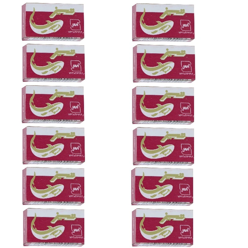 تیغ یدک تیز مدل سنتی مجموعه 12 عددی