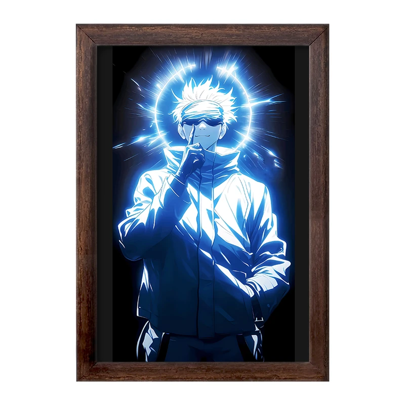 تابلو خندالو طرح گوجو ساتورو جوجوتسو کایسن کد F4732