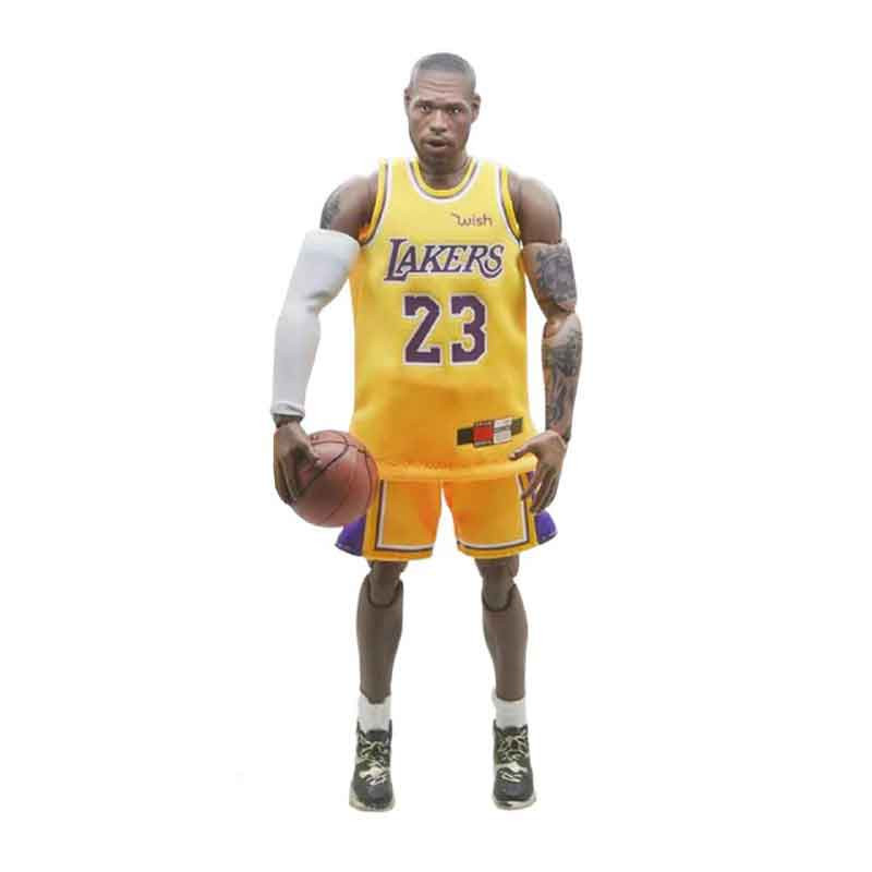 اکشن فیگور مدل لبرون جیمز سری Lakers 23