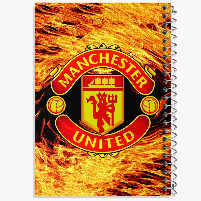 دفتر مشق 50 برگ خندالو مدل باشگاه منچستر یونایتد کد 26490
