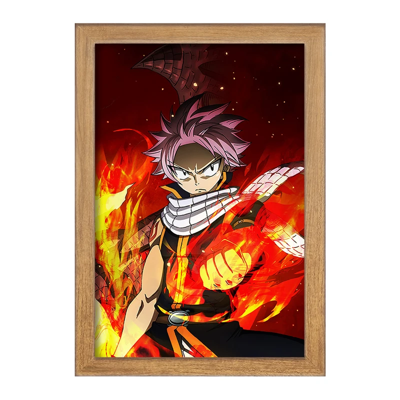تابلو خندالو مدل ناتسو انیمه فری تیل Fairy Tail  کد 16467