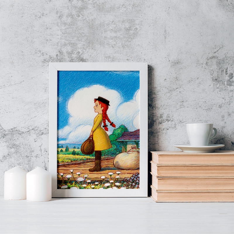 تابلو کودک خندالو مدل آن شرلی کد 10547