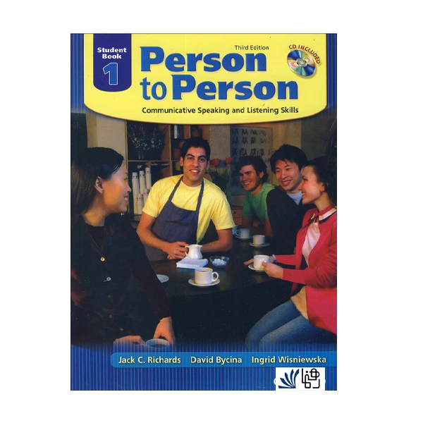 کتاب person to person 3rd 1 speaking and listening skills اثر جمعی از نویسندگان انتشارات رهنما