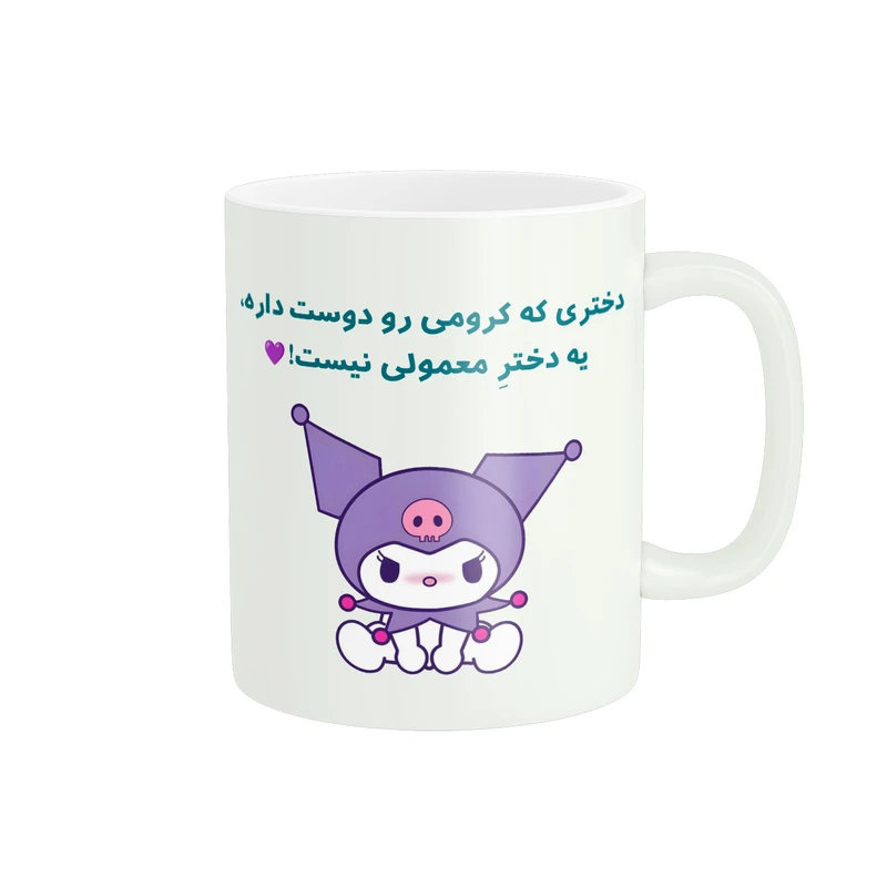 ماگ پادآفرین مدل کارتون کرومی و مای ملودی Kuromi کد PM3674