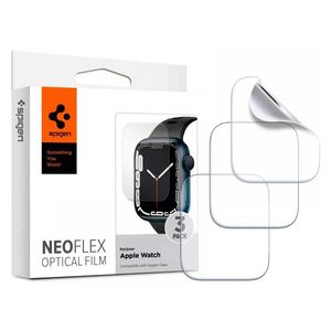 نقد و بررسی محافظ صفحه نمایش اسپیگن مدل NeoFlex مناسب برای اپل واچ 44/45 میلی متری بسته 3 عددی توسط خریداران
