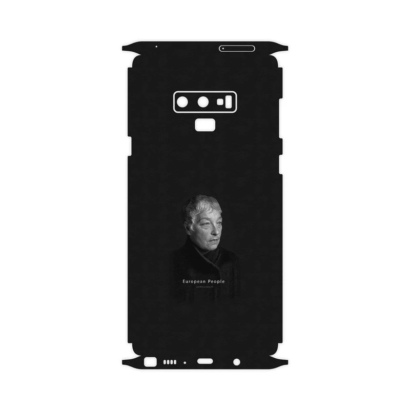 برچسب پوششی ماهوت مدل Portrait of a European Woman-FullSkin مناسب برای گوشی موبایل سامسونگ Galaxy Note 9