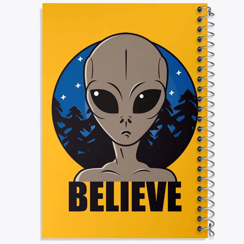 دفتر شطرنجی 50 برگ خندالو طرح آدم فضایی کد 1921