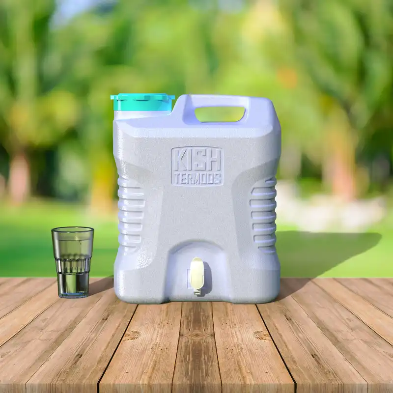 نگهدارنده آب کیش ترموس مدل شیردار گنجایش 25 لیتر