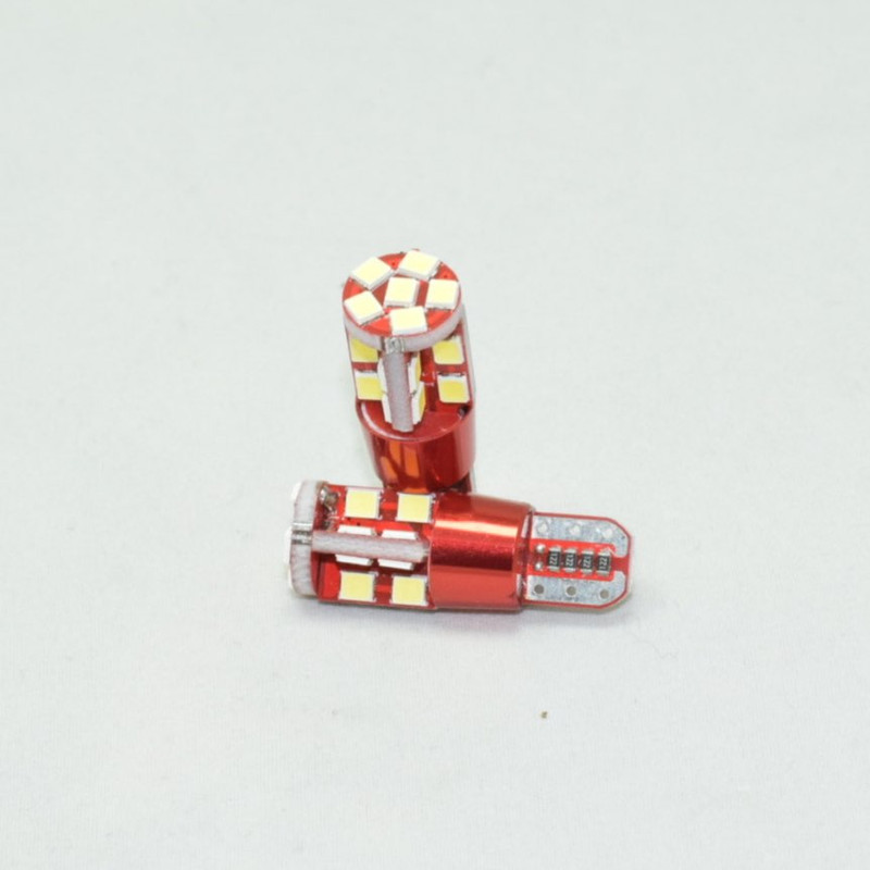 لامپ سکن خودرو اچ اف دی طرح 22SMD بسته دو عددی