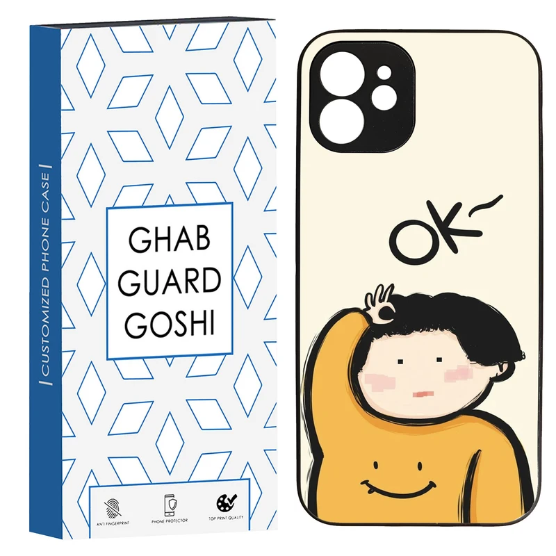 کاور قاب گارد گوشی طرح فانتزی کد TPU-201 مناسب برای گوشی موبایل اپل Iphone 12