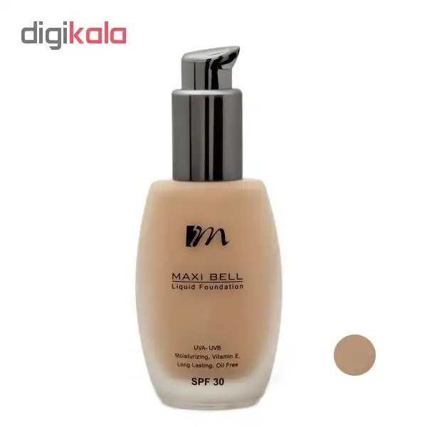 کرم پودر مکسی بل مدل llv شماره 205 حجم 35 میلی لیتر