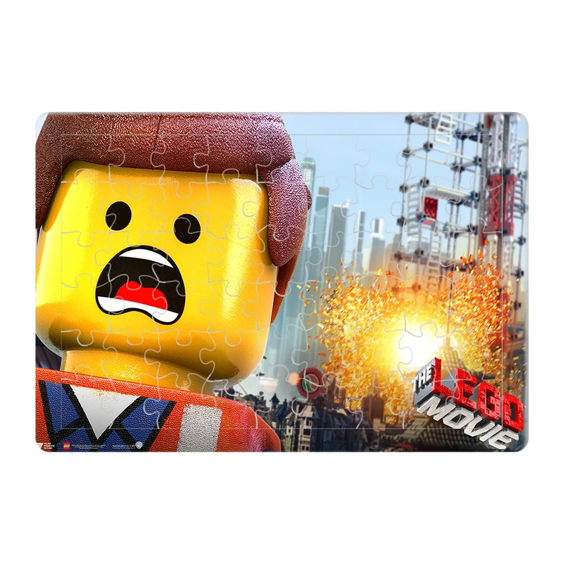 پازل 54 تکه هومرو مدل PL620 طرح انیمیشن لگو