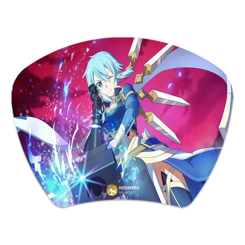 ماوس پد هومرو مدل MC1215 طرح انیمه شمشیرزنی آنلاین
