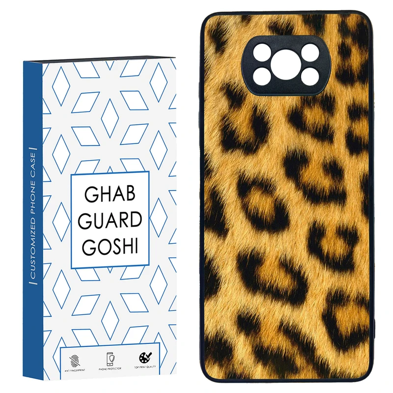 کاور قاب گارد گوشی طرح پلنگی کد TPU-074 مناسب برای گوشی موبایل شیائومی POCO X3 / X3 PRO / X3 NFC