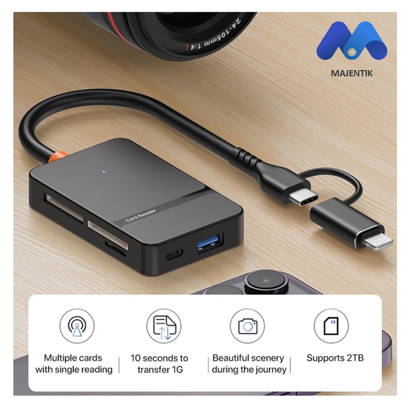 کارت‌خوان 8 پورت مجنتیک مدل ADS-315